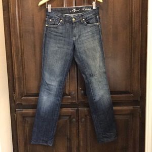 7 for all mankind “A” pocket denim